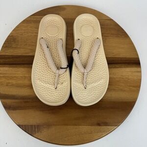 New Mens Allbirds Lux Beige Comfort Casual Thong Flip Flops Sandals Size 10 M
